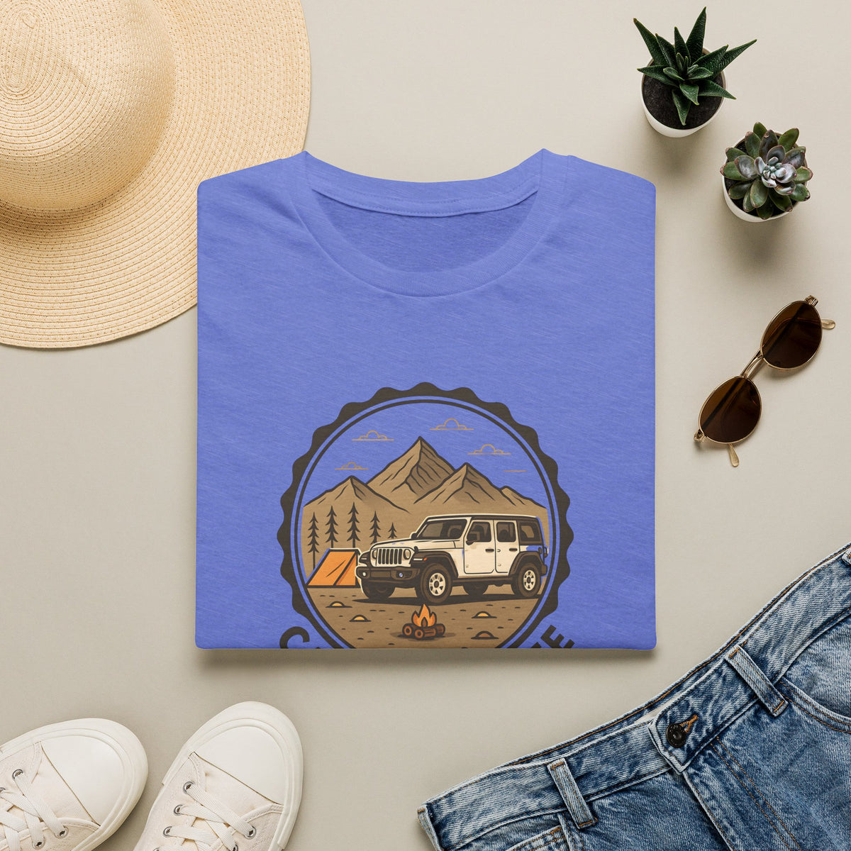 Camping in the Mountains T-Shirt