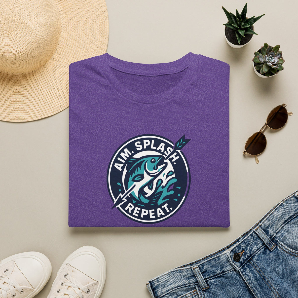 Aim Splash Repeat T-Shirt