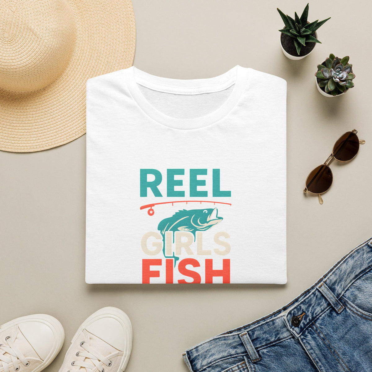 Reel Girls Fish Too T-Shirt