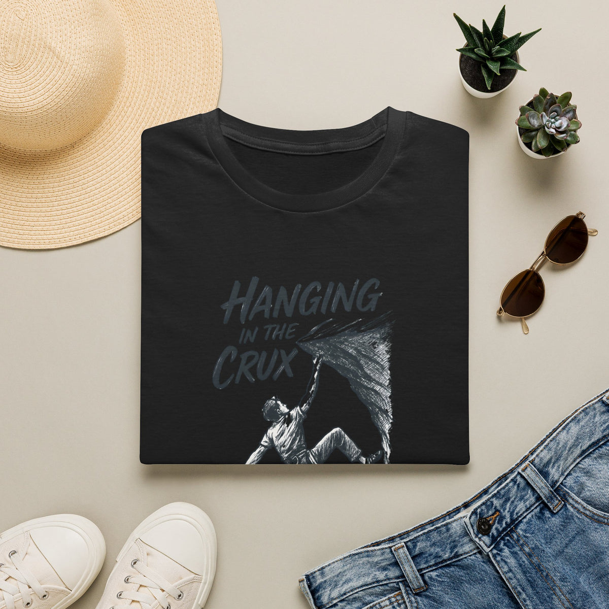 Hanging in the Crux T-Shirt