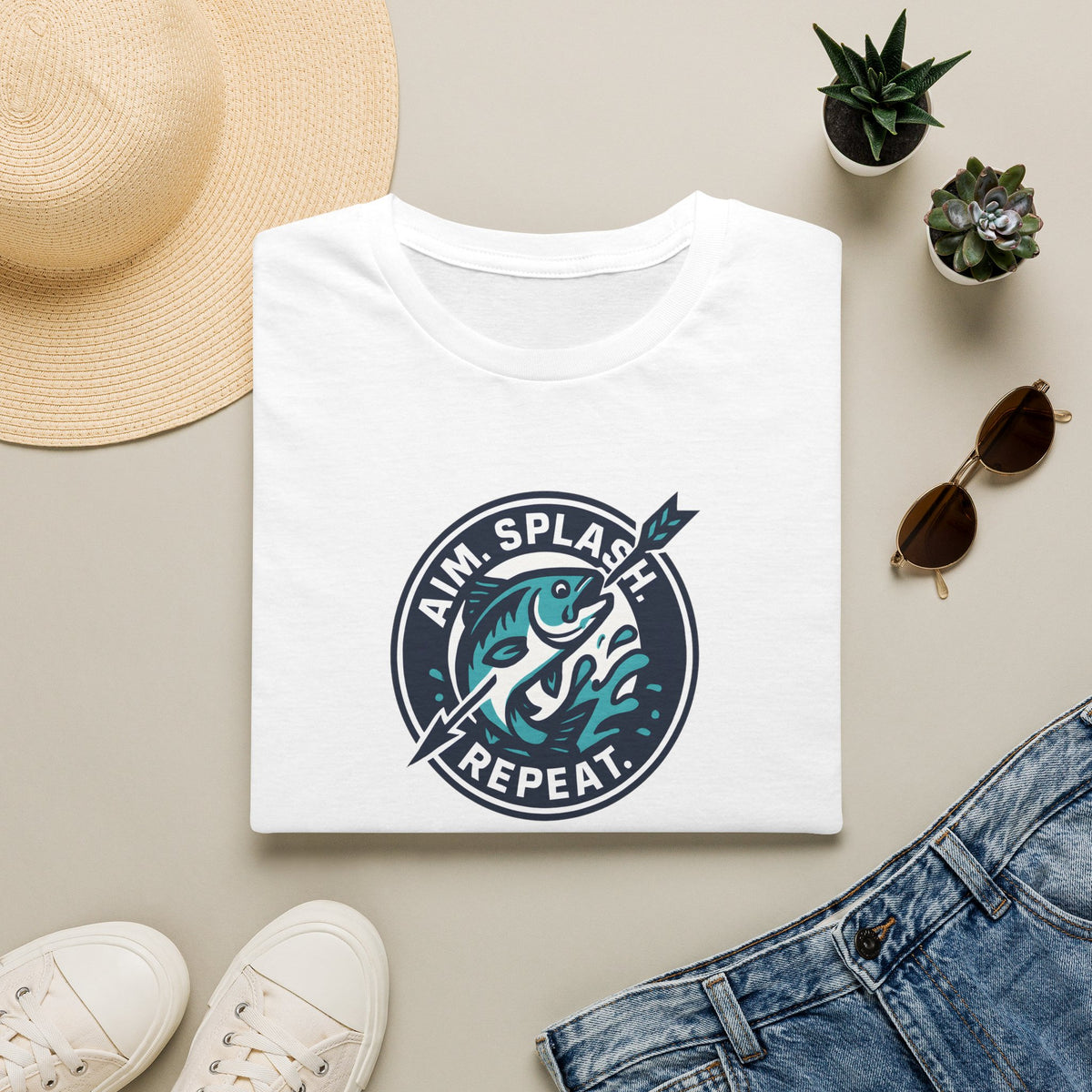 Aim Splash Repeat T-Shirt
