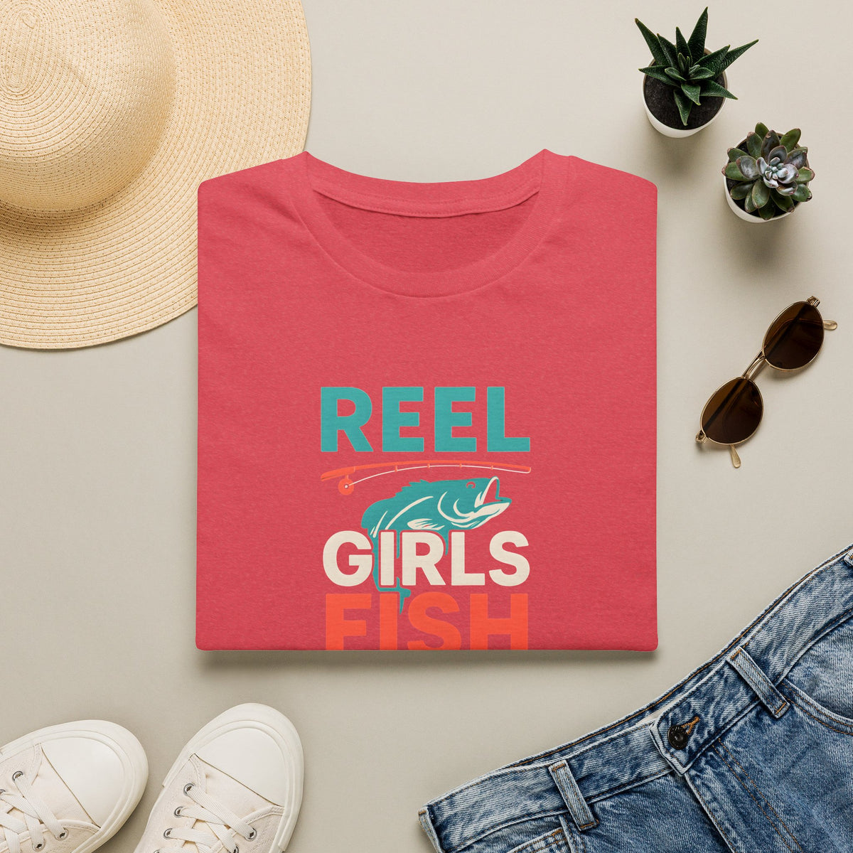 Reel Girls Fish Too T-Shirt