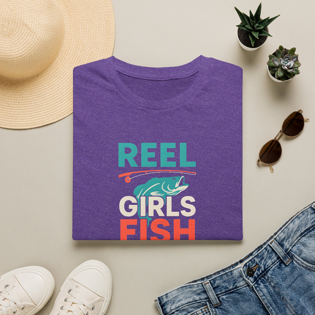 Reel Girls Fish Too T-Shirt