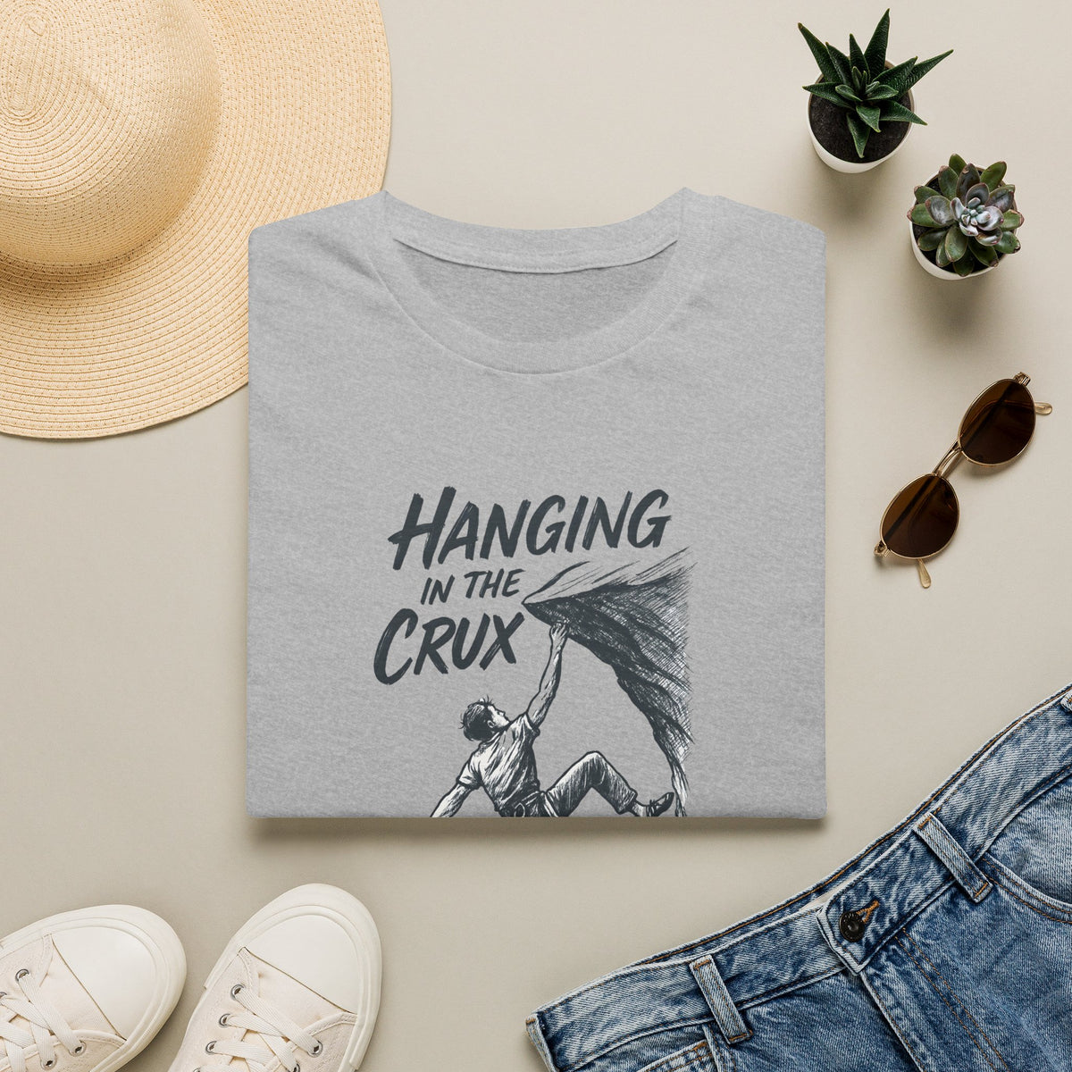 Hanging in the Crux T-Shirt