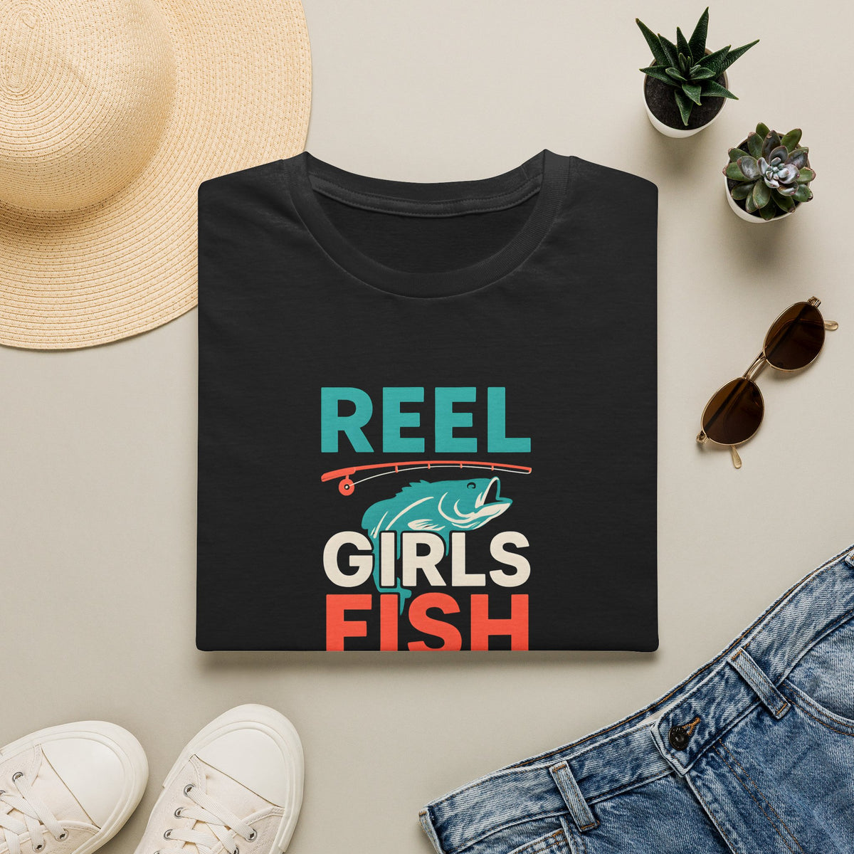 Reel Girls Fish Too T-Shirt