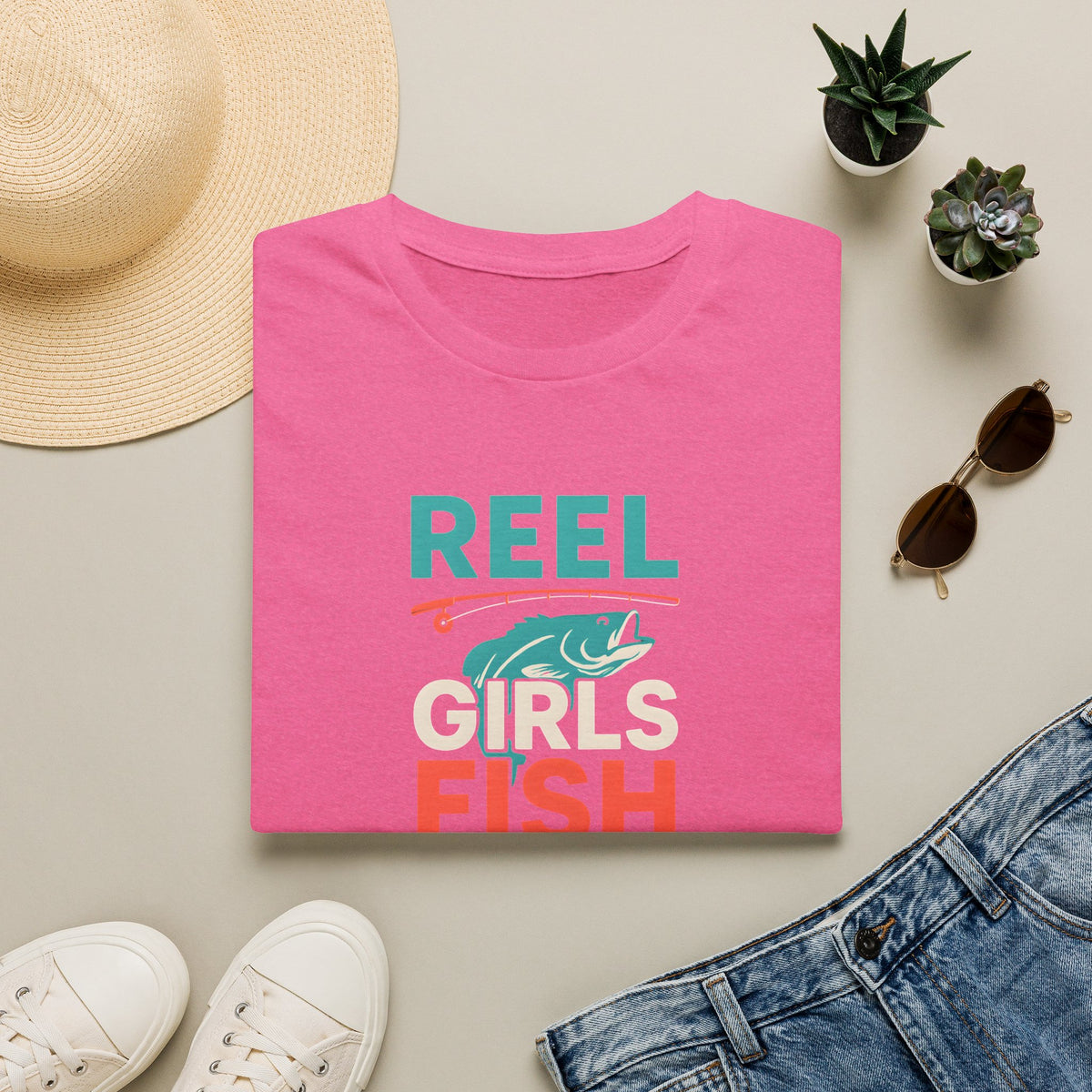 Reel Girls Fish Too T-Shirt